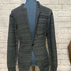 EFM Mens Casual Sport Jacket Dark Gray Size 38 US One Button